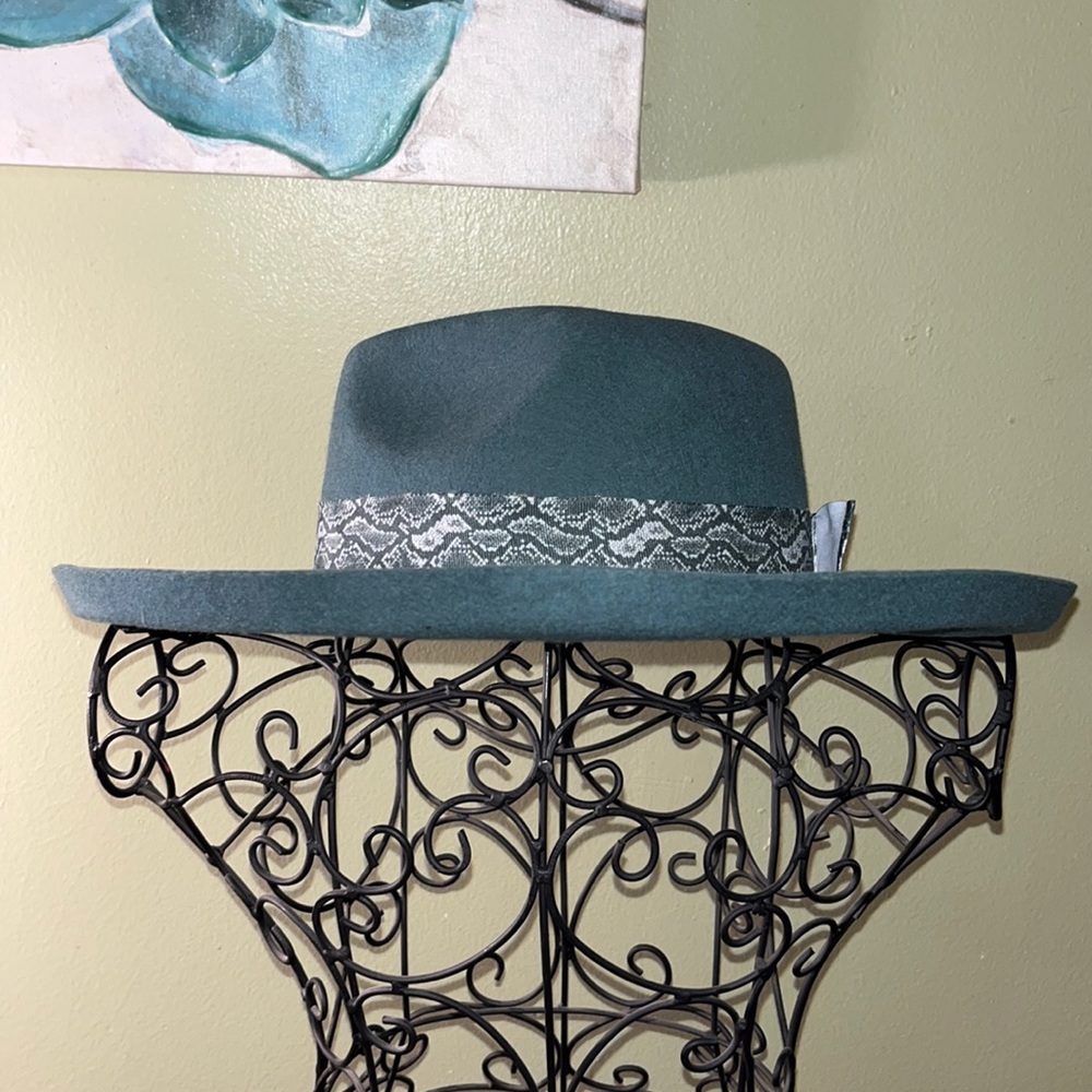 Fedora.  Wide brim
